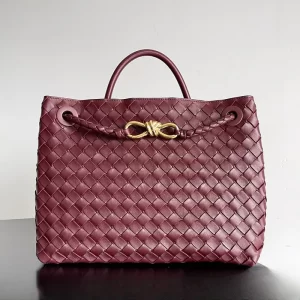 Shoulder 10A Highquality Interacto Large Crossbody Bag Soft And Exquisite Alpinac Pa Woven Drawstring Womens Tote Bag