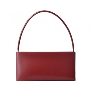 Fashion New Female Underarm Bag Women's Genuine Leather Shoulder Crossbody Bags High Quality Cowhide Ladies Simple Handbags Red