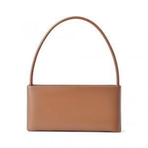 Fashion New Female Underarm Bag Women's Genuine Leather Shoulder Crossbody Bags High Quality Cowhide Ladies Simple Handbags Brown